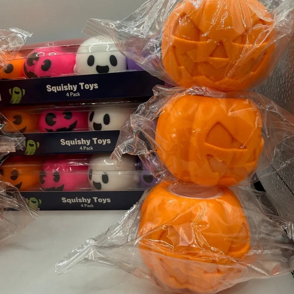 Viral Halloween Squishy Bundle - 9 Item, 18 Toys Total